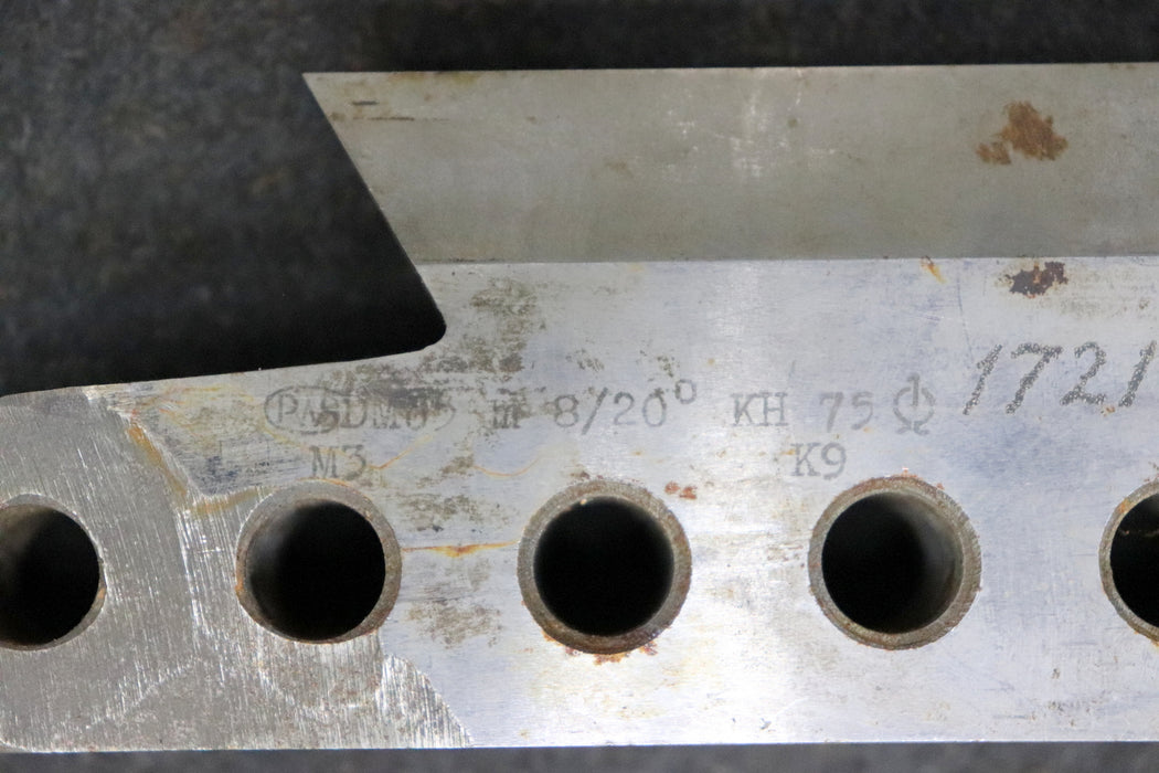 Bild des Artikels PWS-1-Satz-Hobelstähle-Kegelradhobelmaschine-75KH-m=-8-EGW-20°-Nutzlänge-108mm