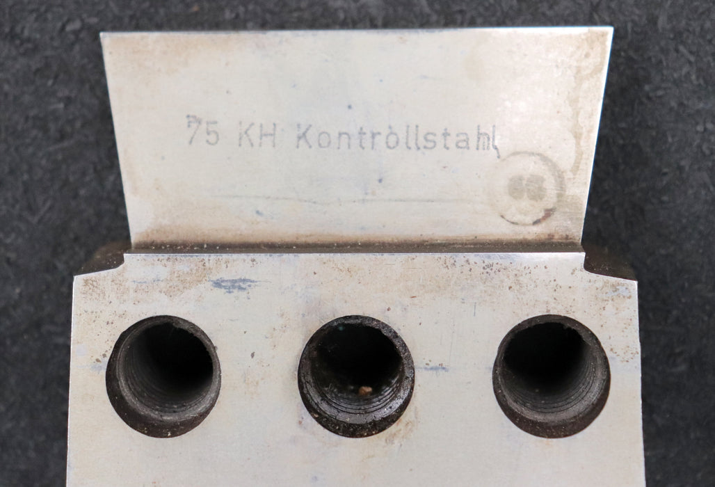 Bild des Artikels 1-Kontrollstahl-für-zum-Einstellen-der-Kegelradhobelmaschine-75KH-HSS-gebraucht