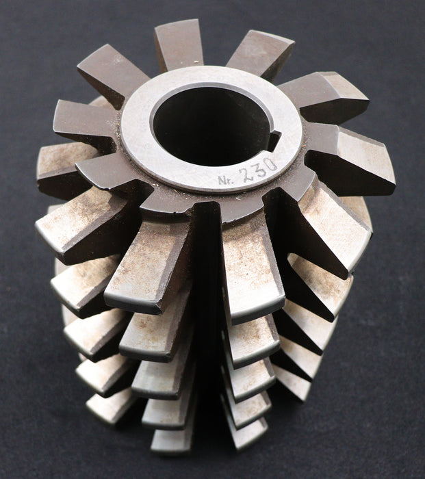 Bild des Artikels PWS-Zahnrad-Wälzfräser-gear-hob-m=15,0-EGW-20°-BPII-DIN-3972-Ø220x210xØ60mm