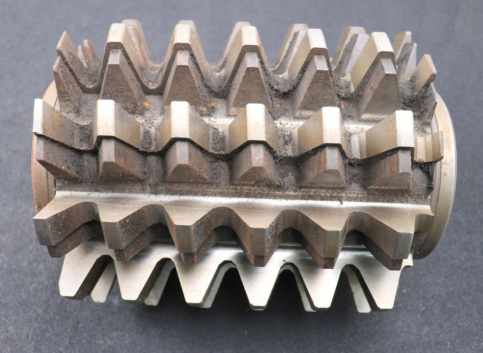 Bild des Artikels PWS-Zahnrad-Wälzfräser-gear-hob-m=11,0-EGW-20°BPII-nach-DIN-3972-Ø180x212xØ50mm