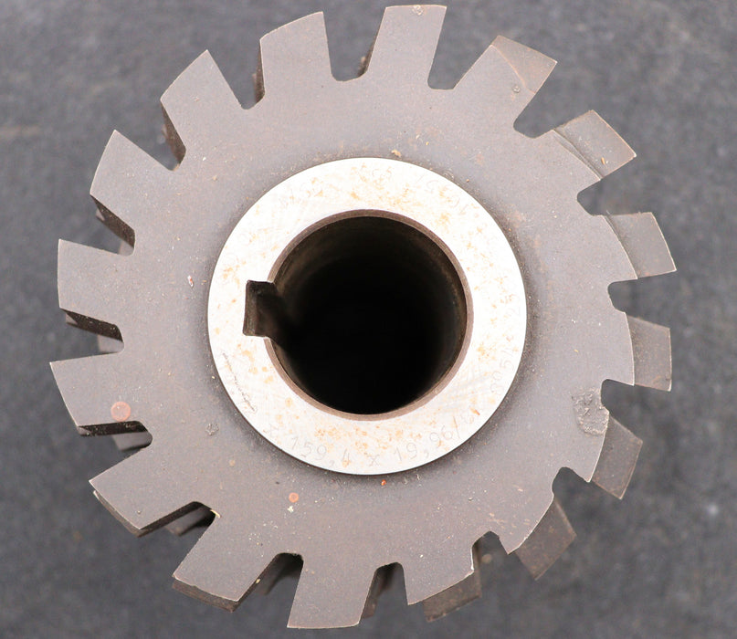 Bild des Artikels PWS-Keilwellen-Wälzfräser-spline-hob-4-Keile-114,72x159,4x19,96mm-Höcker