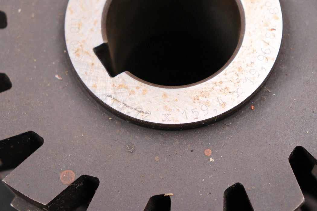 Bild des Artikels PWS-Keilwellen-Wälzfräser-spline-hob-4-Keile-114,72x159,4x19,96mm-Höcker