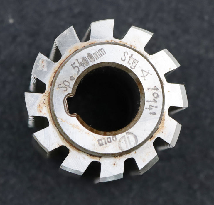 Bild des Artikels DOLD-Kerbzahnwellen-Wälzfräser-Tlg.-2,5-60°EGW-DIN-5481-Ø40x40xØ16mm-mit-LKN