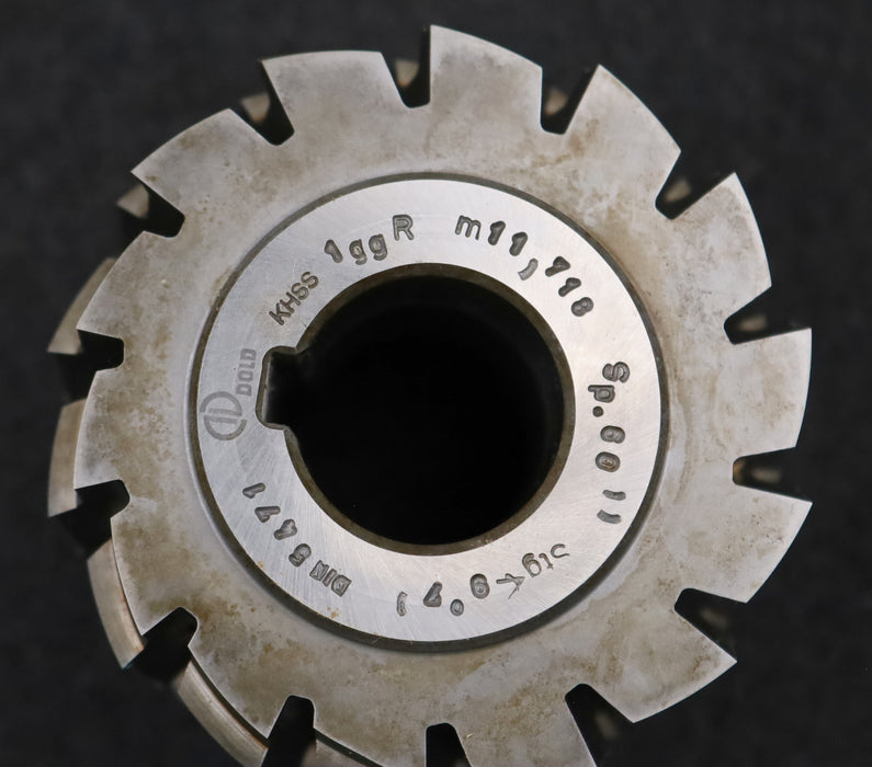 Bild des Artikels DOLD-Keilwellen-Wälzfräser-spline-hob-DIN-5471-4-Keile-42g9x48a11x12h10