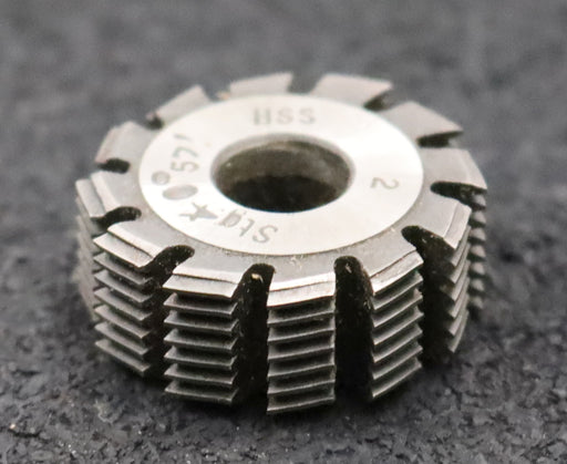 Bild des Artikels DOLD-Zahnrad-Wälzfräser-gear-hob-m=0,4-EGW-30°-0°57'-Stg-Ø25x10xØ8mm