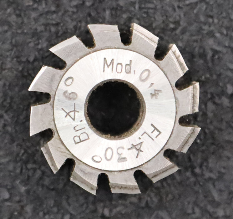 Bild des Artikels DOLD-Zahnrad-Wälzfräser-gear-hob-m=0,4-EGW-30°-0°57'-Stg-Ø25x10xØ8mm