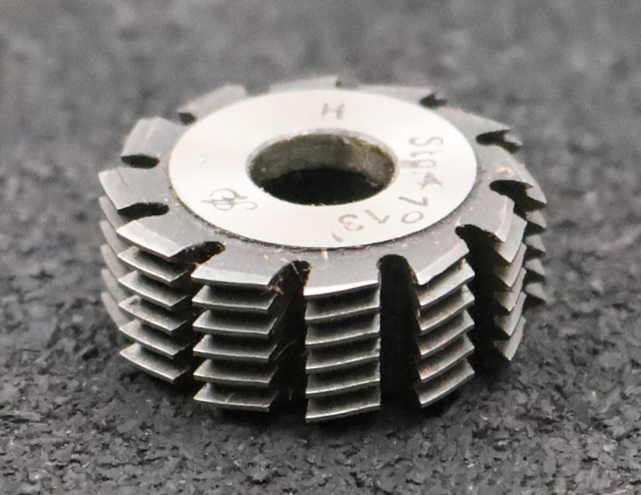 Bild des Artikels DOLD-Zahnrad-Wälzfräser-gear-hob-m=0,5-EGW-20°-1°13'-Stg-Ø25x10xØ8mm