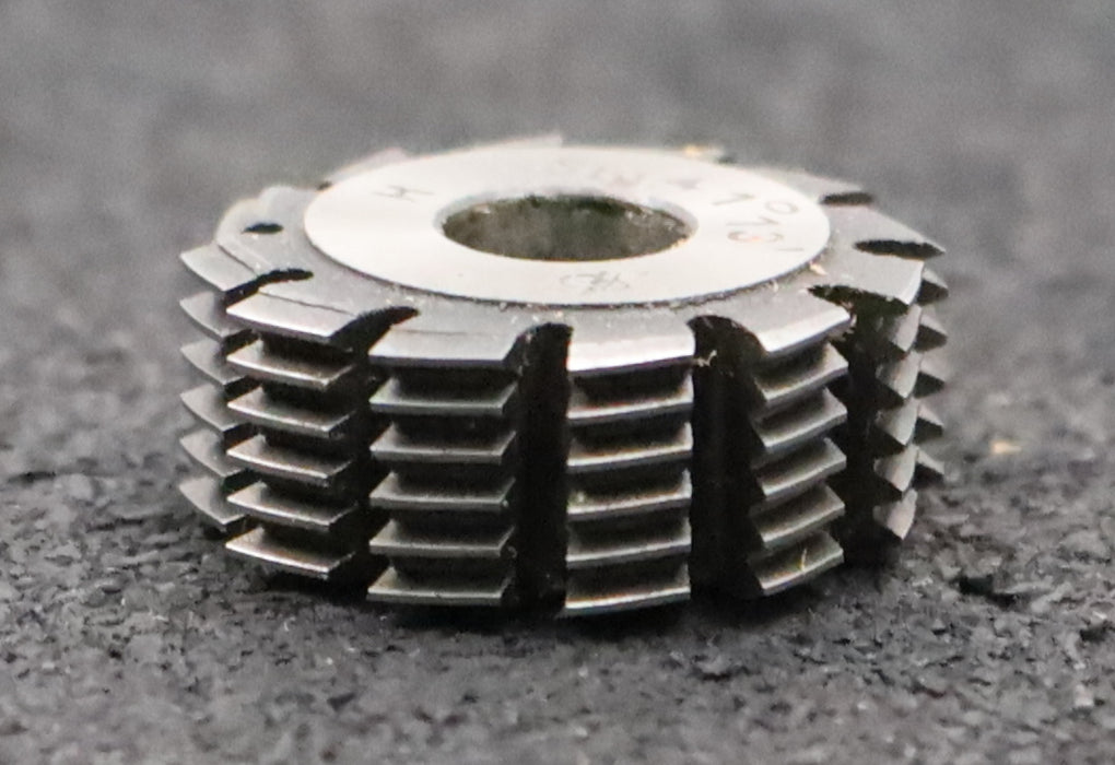 Bild des Artikels DOLD-Zahnrad-Wälzfräser-gear-hob-m=0,5-EGW-20°-1°13'-Stg-Ø25x10xØ8mm