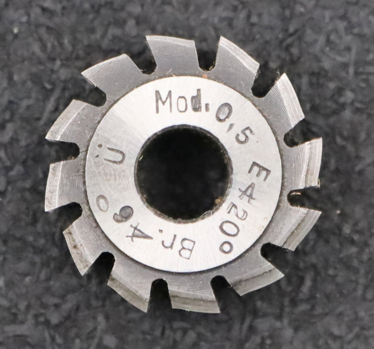 Bild des Artikels DOLD-Zahnrad-Wälzfräser-gear-hob-m=0,5-EGW-20°-1°13'-Stg-Ø25x10xØ8mm