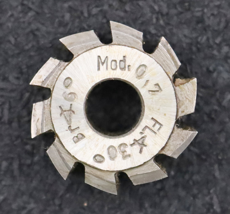 Bild des Artikels DOLD-Zahnrad-Wälzfräser-gear-hob-m=0,7-EGW-30°-1°44'-Stg-Ø25x10xØ8mm