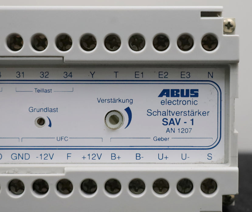 Bild des Artikels ABUS-Schaltverstärker-Typ-SAV-1-AN-1207-220-VAC-für-ABUS-Kran-gebraucht