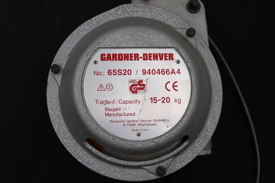 Bild des Artikels GARDNER-DENVER-Federzug-Modell-65-S-20-Traglast-15-20kg-Best.Nr.-940466-A4