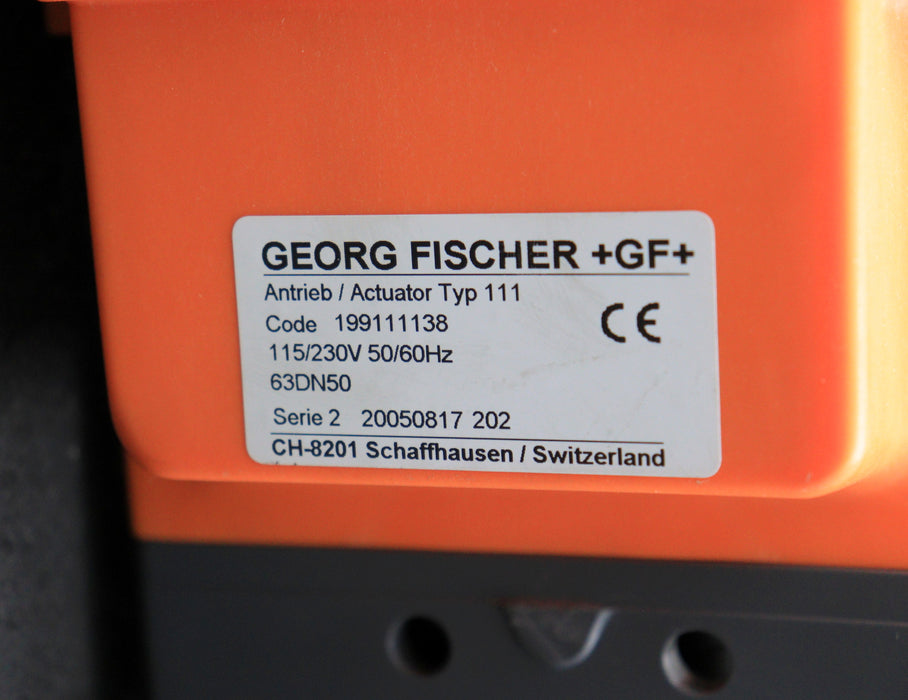 Bild des Artikels GF-GEORG-FISCHER-elektrischer-Kugelhahn-Typ-111-Code-199111138-63DN50