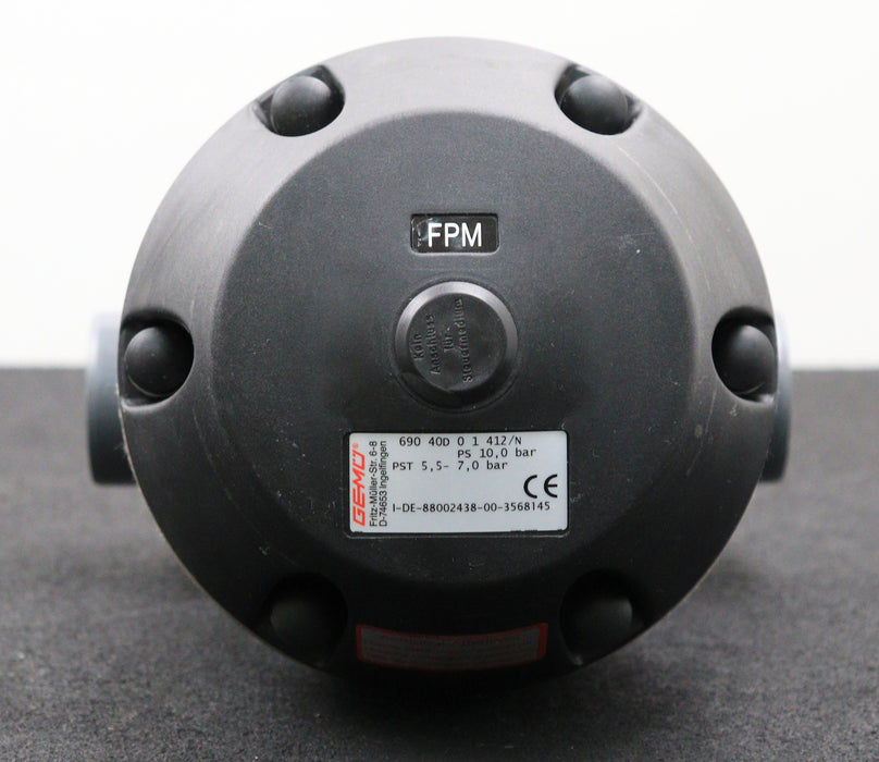 Bild des Artikels GEMÜ-Kunststoff-Membranventil-mit-Federkraft-schließend-690-40D-0-1-412/N