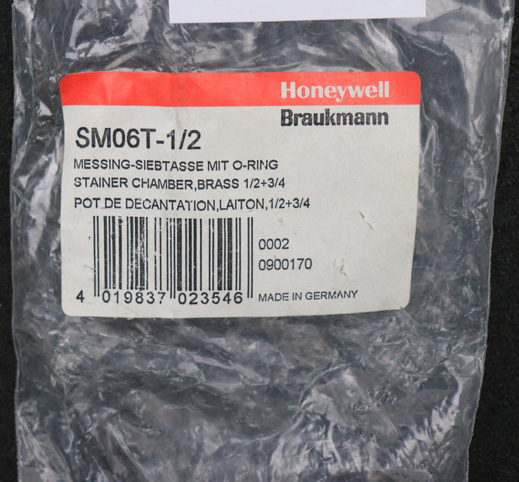 Bild des Artikels HONEYWELL-Siebtasse-aus-Messing-SM06T-1/2-1/2+-3/4''-unbenutzt-in-OVP