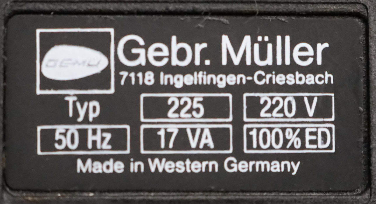 Bild des Artikels GEMÜ-Magnetventil-Typ-225-P-6bar-220V-50Hz-17VA-ND10-DA25-NW20-100%ED