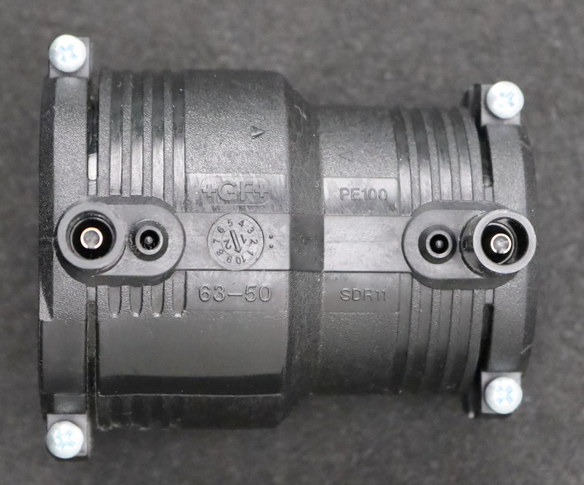 Bild des Artikels GF-GEORG-FISCHER-Reduktion-Art.Nr.-753-901-658-Ø63-50-PE100-unbenutzt-in-OVP