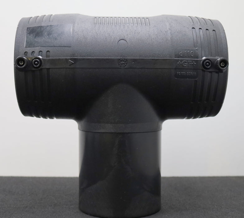 Bild des Artikels GF-GEORG-FISCHER-T-Stück-90°-Art.Nr.-753-201-814-Ø110-PE100-unbenutzt-in-OVP