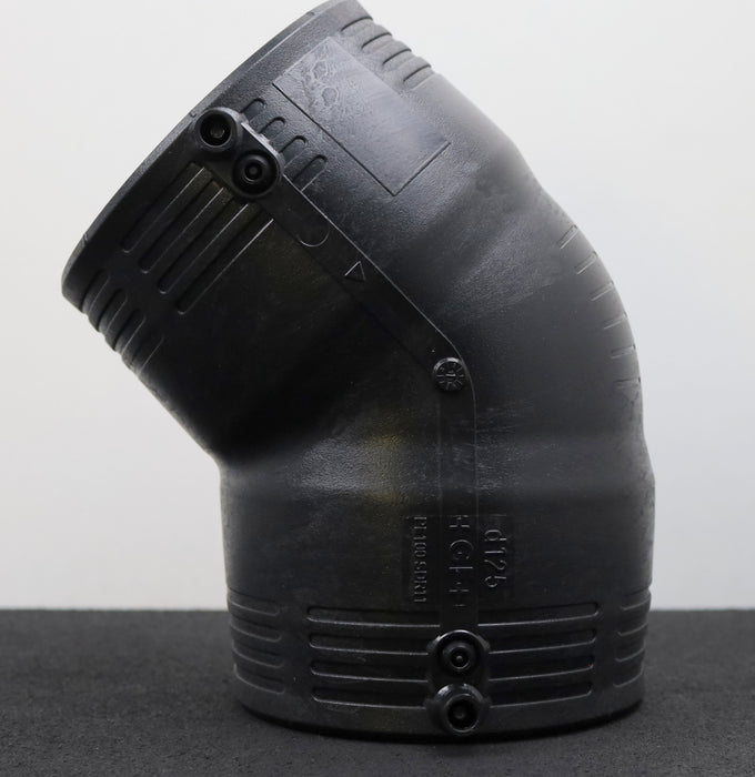 Bild des Artikels GF-GEORG-FISCHER-Winkel-45°-Art.Nr.-753-151-815-Ø125-PE100-unbenutzt-in-OVP