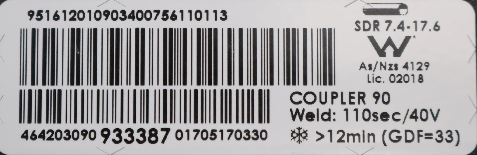 Bild des Artikels PLASSON-Muffe-Art.Nr.-464203090-Ø90mm-PE100-unbenutzt