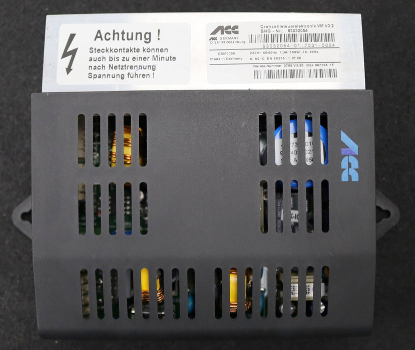 Bild des Artikels ACC-Drehzahlsteuerelektronik-VM-V3.2-BHG-Nr.-63032054-Spannung:-230VAC-50/60Hz