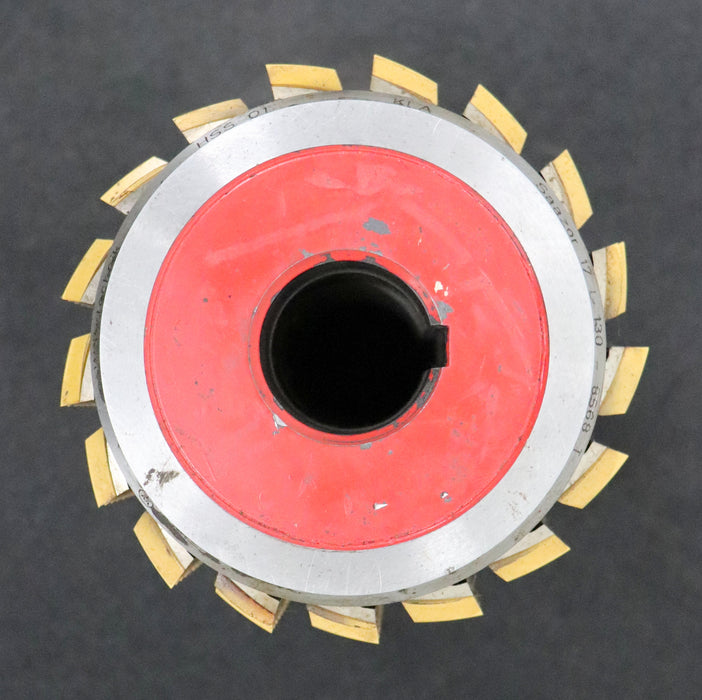 Bild des Artikels SAAZOR-Zahnrad-Wälzfräser-gear-hob-m=-2,0mm-15°-EGW-Ø119x158xØ32mm-mit-LKN