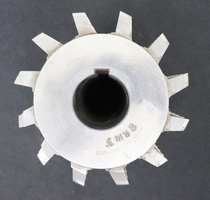 Bild des Artikels FHUSA-Zahnrad-Wälzfräser-gear-hob-m=-8,0mm-19°50'-EGW-BPIII-nach-DIN-3972