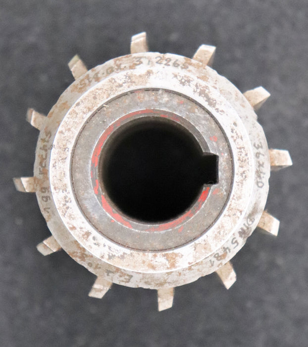 Bild des Artikels SAAZOR-Kerbzahnwellen-Wälzfräser-serration-hob-Nennmass-36x40-nach-DIN5481