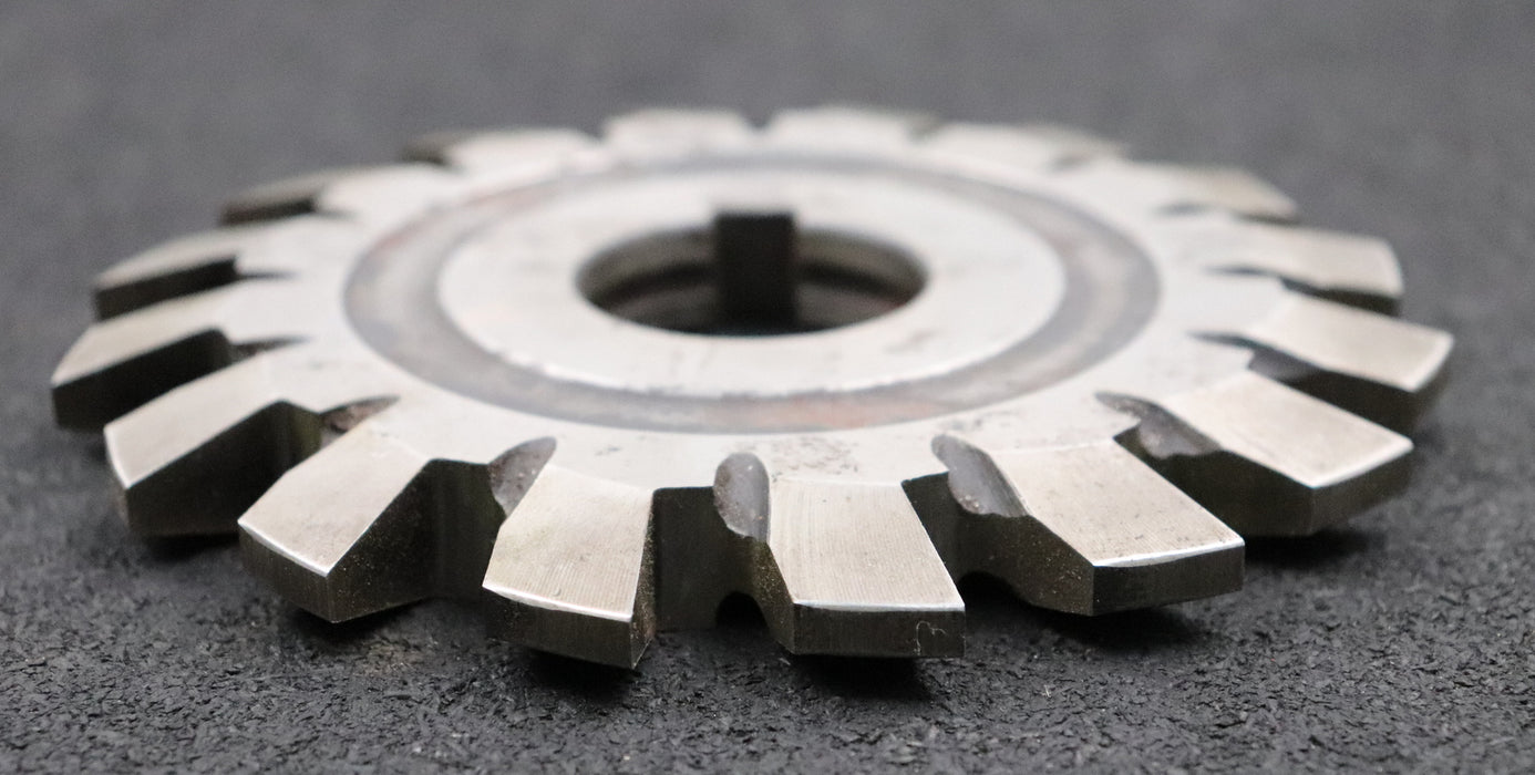 Bild des Artikels MAY-Zahnstangen-Formfräser-rack-milling-cutter-m=-4,5mm-15°-EGW-Ø127x12xØ32mm