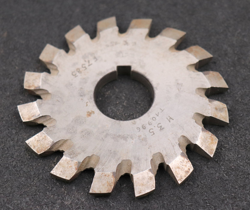 Bild des Artikels Zahnstangen-Formfräser-rack-milling-cutter-m=-3,5mm-15°-EGW-Ø117x9xØ32mm
