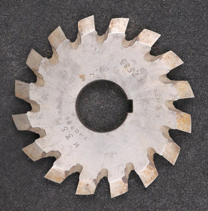 Bild des Artikels Zahnstangen-Formfräser-rack-milling-cutter-m=-3,5mm-15°-EGW-Ø117x9xØ32mm
