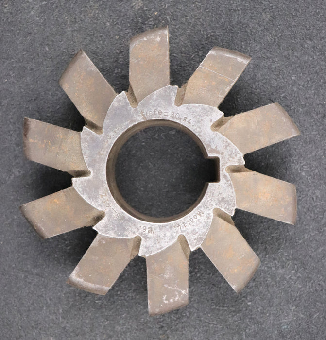 Bild des Artikels LOEWE&CO-Zahnformfräser-m=14mm-Nr.-6-für-35-41-Zähne-Frästiefe-30,24mm