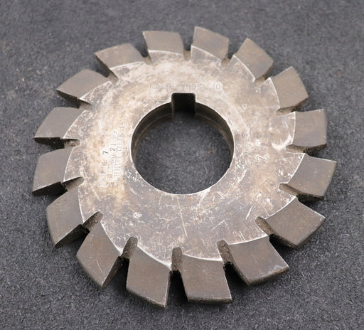 Bild des Artikels J.E.-REINECKER-Zahnstangen-Formfräser-rack-milling-cutter-m=-7,0mm-75°-EGW