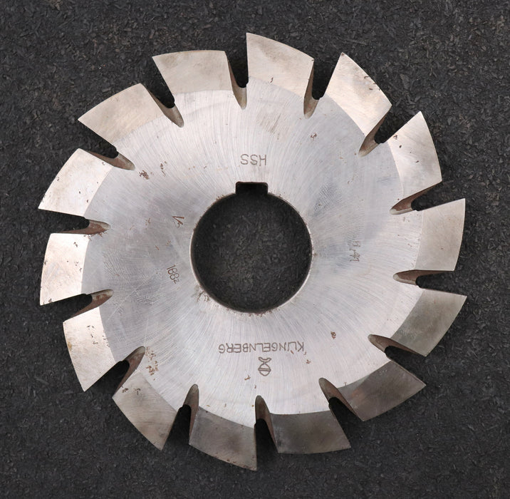 Bild des Artikels KLINGELNBERG-Zahnstangen-Formfräser-rack-milling-cutter-m=-4,0mm-Tlg.-12,283