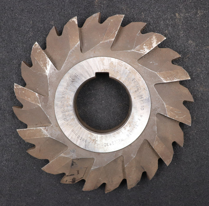 Bild des Artikels Zahnstangen-Formfräser-rack-milling-cutter-m=-10,0mm-12°30'-EGW-Ø200x24xØ60mm