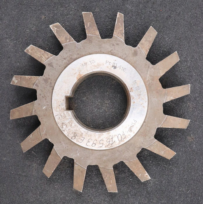Bild des Artikels LEIMBACH-Zahnstangen-Formfräser-rack-milling-cutter-m=-10,0mm-12°30'-EGW