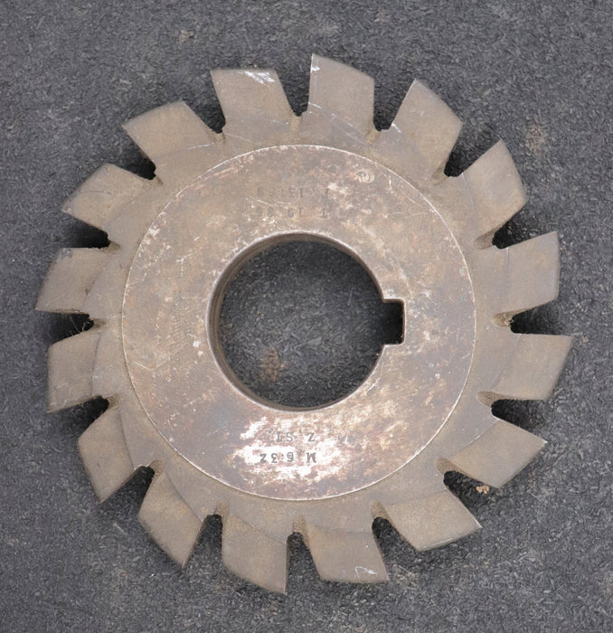 Bild des Artikels J.E.-REINECKER-Zahnradfräser-gear-profile-cutter-m=-6,32-Tlg.-19,86-EGW-75°-