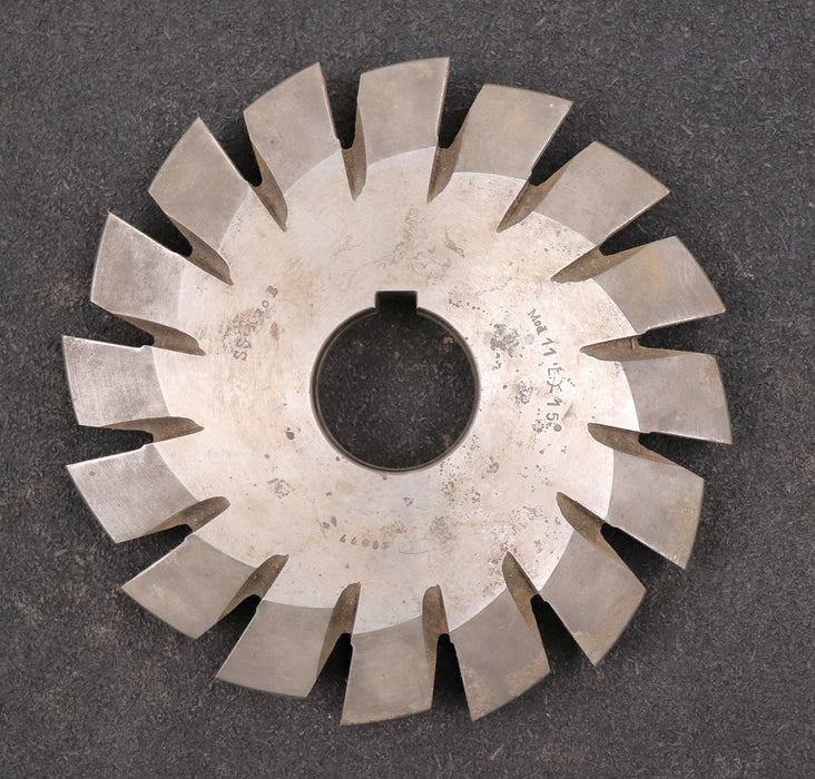 Bild des Artikels LEIMBACH-Zahnstangen-Formfräser-rack-milling-cutter-m=-11,0mm-15°-EGW