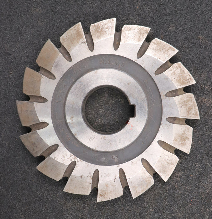 Bild des Artikels MAY-Zahnstangen-Formfräser-rack-milling-cutter-m=-4,5mm-15°-EGW
