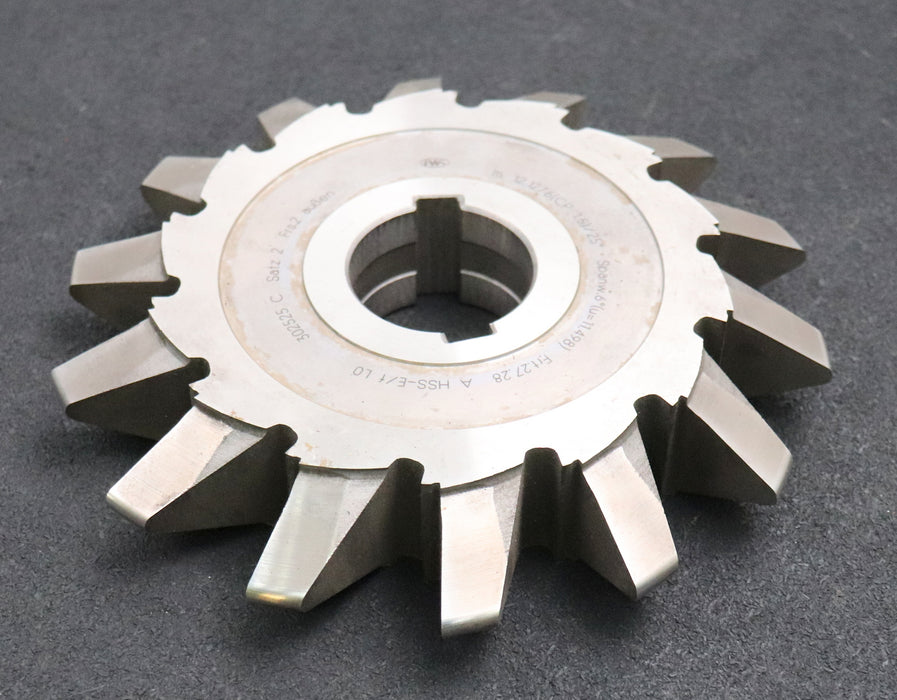 Bild des Artikels PWS-Zahnstangen-Formfräser-CP-1,5-m=-12,1276-EGW-25°-Spanwinkel-6°