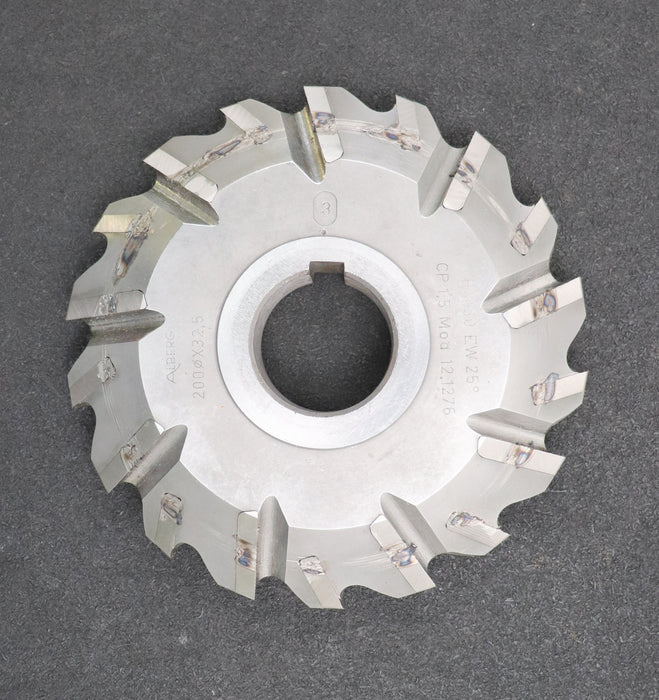 Bild des Artikels ALBERG-Zahnstangen-Formfräser-kreuzverzahnt-CP-1,5-m=-12,1276-Ø200x32,5Ø50mm