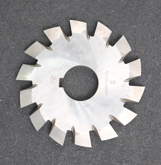 Bild des Artikels KLINGELNBERG-Zahnstangen-Formfräser-m=-4,0mm-EGW-15°-Ø117x10xØ32mm