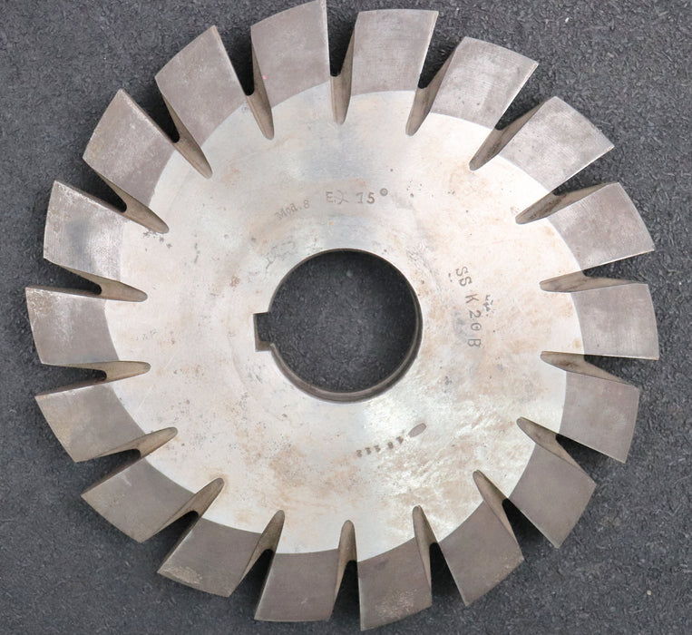 Bild des Artikels Zahnstangen-Formfräser-rack-milling-cutter-m=-8,0mm-15°-EGW-Ø180x20xØ42mm