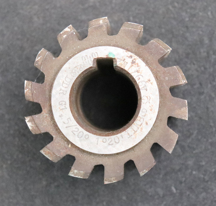 Bild des Artikels PWS-Zahnrad-Wälzfräser-gear-hob-m=-1,5mm-20°-EGW-BP-II-nach-DIN3972-Ø70x58xØ27mm