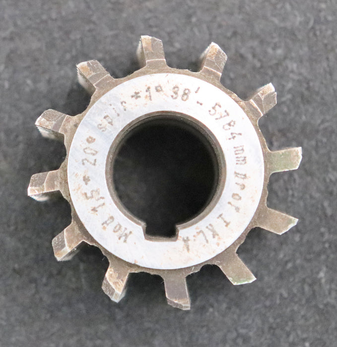 Bild des Artikels Zahnrad-Wälzfräser-gear-hob-m=-1,5mm-20°-EGW-Ø55x38xØ22mm-mit-LKN-1gg.-Rechts