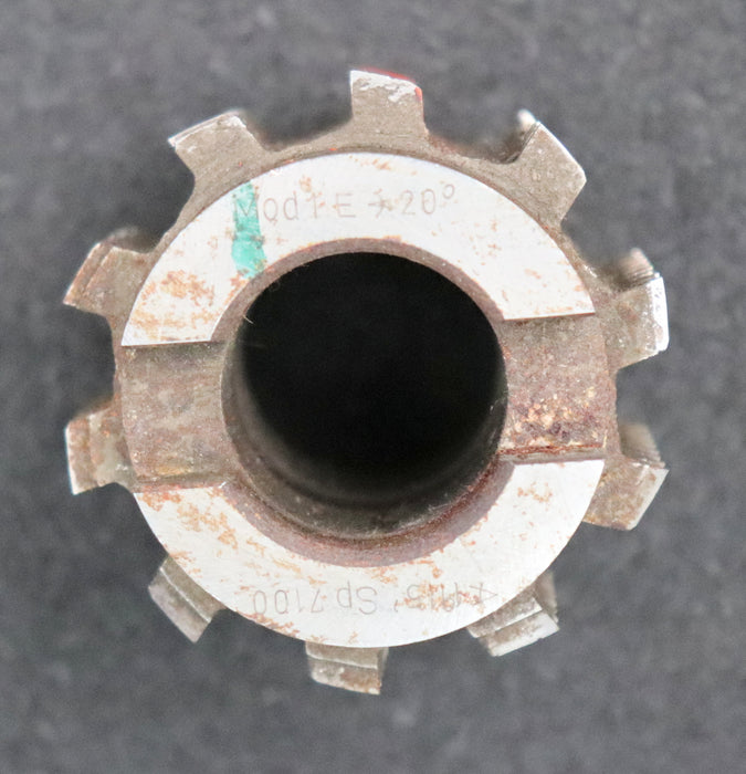 Bild des Artikels Zahnrad-Wälzfräser-gear-hob-m=-1,0mm-20°-EGW-Ø49x44xØ22mm-mit-Axialnut-