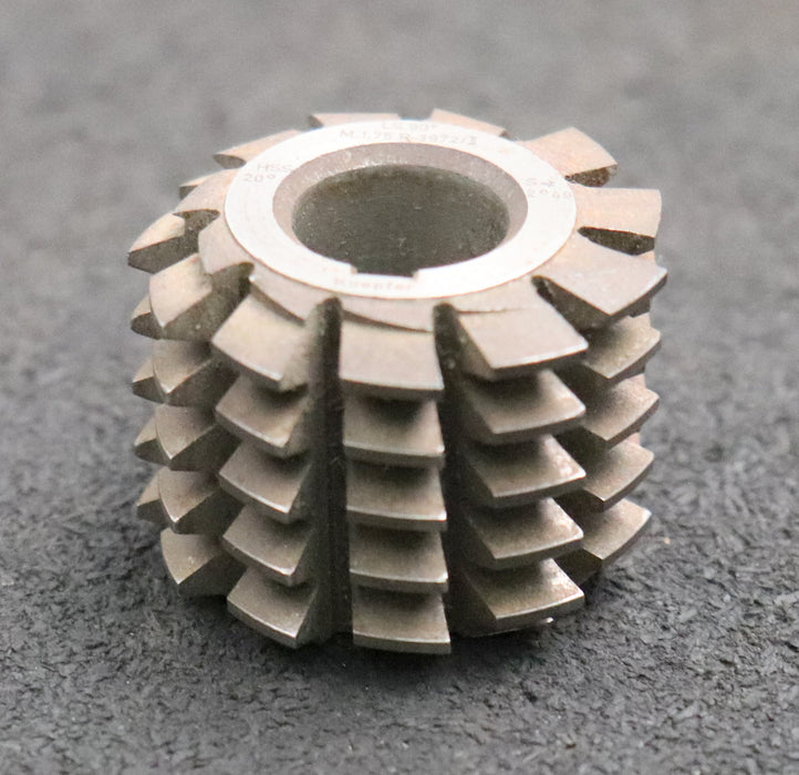 koepfer gear gmbh KOEPFER Zahnrad-Wälzfräser gear hob m= 1,75mm 20° EGW BP II nach DIN39 — happy-parts.de