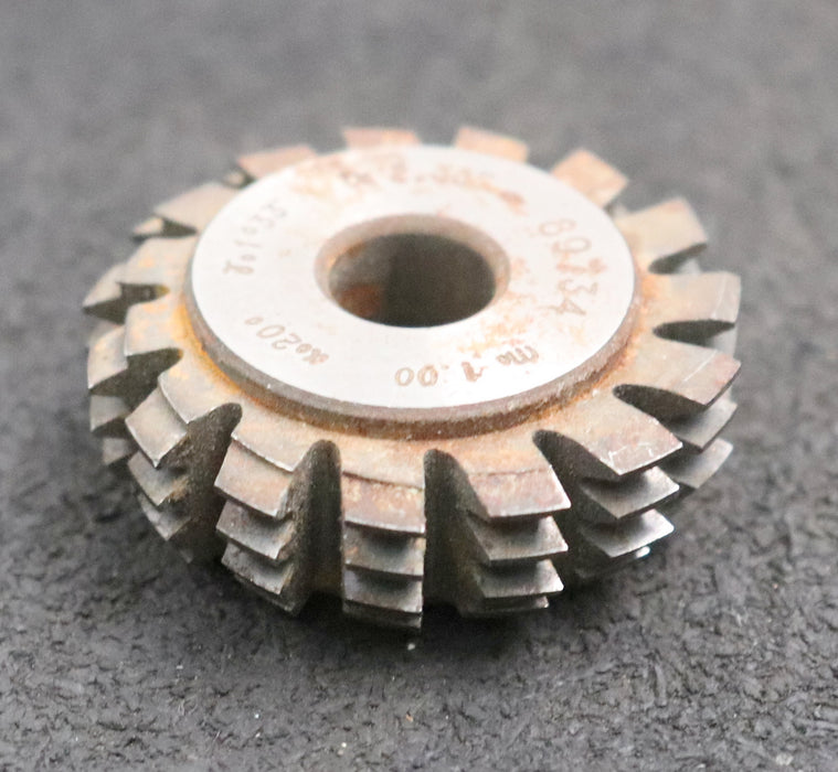 Bild des Artikels MIKRON-Zahnrad-Wälzfräser-mit-tangentialem-Anschnitt-gear-hob-m=-1,0mm-20°-EGW