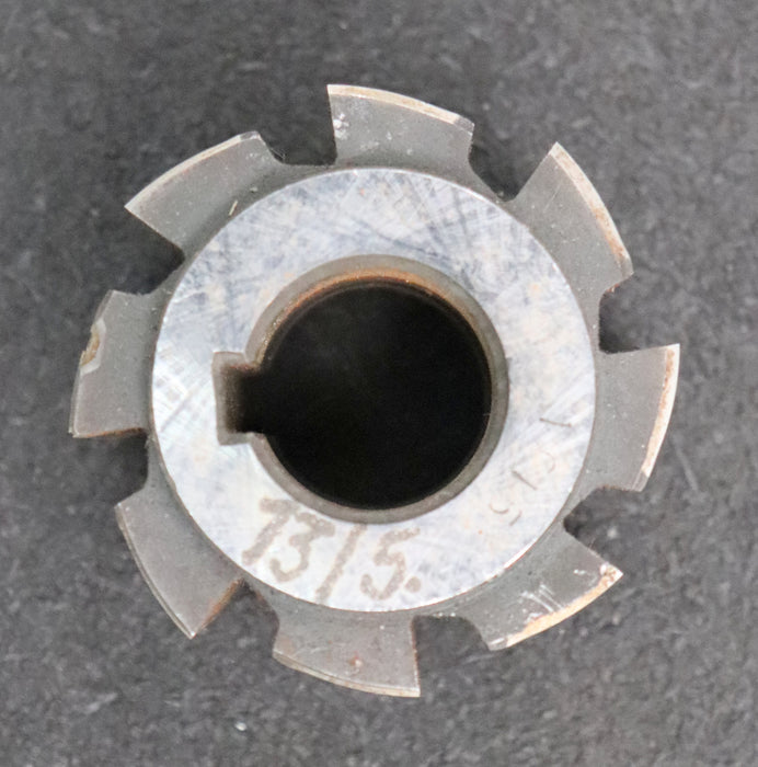 Bild des Artikels PWS-Kerbzahnwellen-Wälzfräser-serration-hob-Nennmass-17x20-EGW-26°30'-56x40x22mm