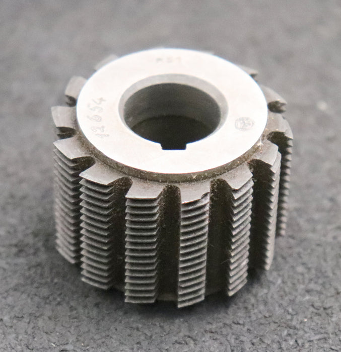 Bild des Artikels Zahnrad-Wälzfräser-gear-hob-m=-0,5mm-EGW-20°-Ø4x29xØ16mm-mit-LKN-1gg.-Rechts